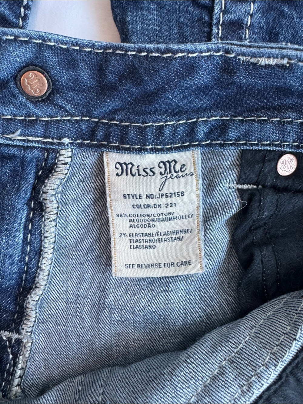 Y2K Miss Me Black Sequin Flap Pocket Bootcut Jeans Size 30 Low Rise Bootbarn - Picture 13 of 14